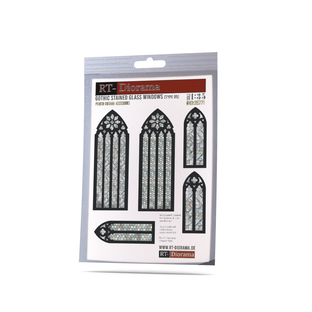 Gothic stained glass windows (Typ5) – product image