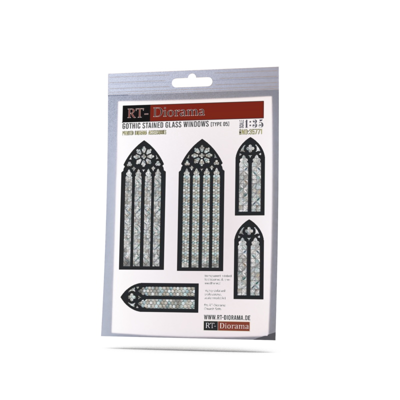 Gothic stained glass windows (Typ5) – product image