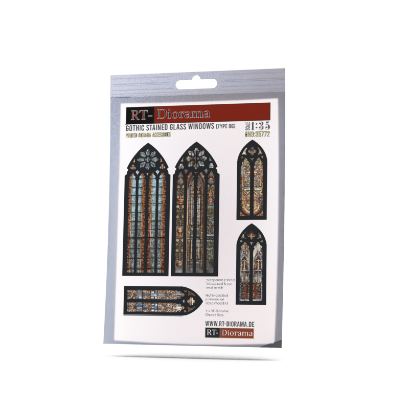 Gothic stained glass windows (Typ6) – product image