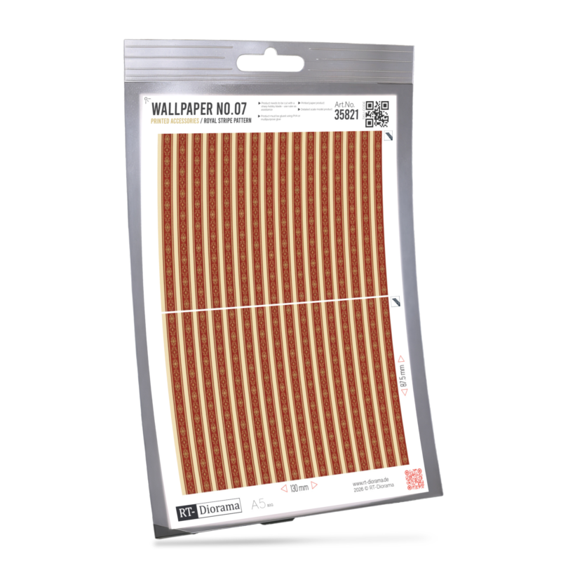 Wallpaper No.07 – Royal Striped Pattern – product image