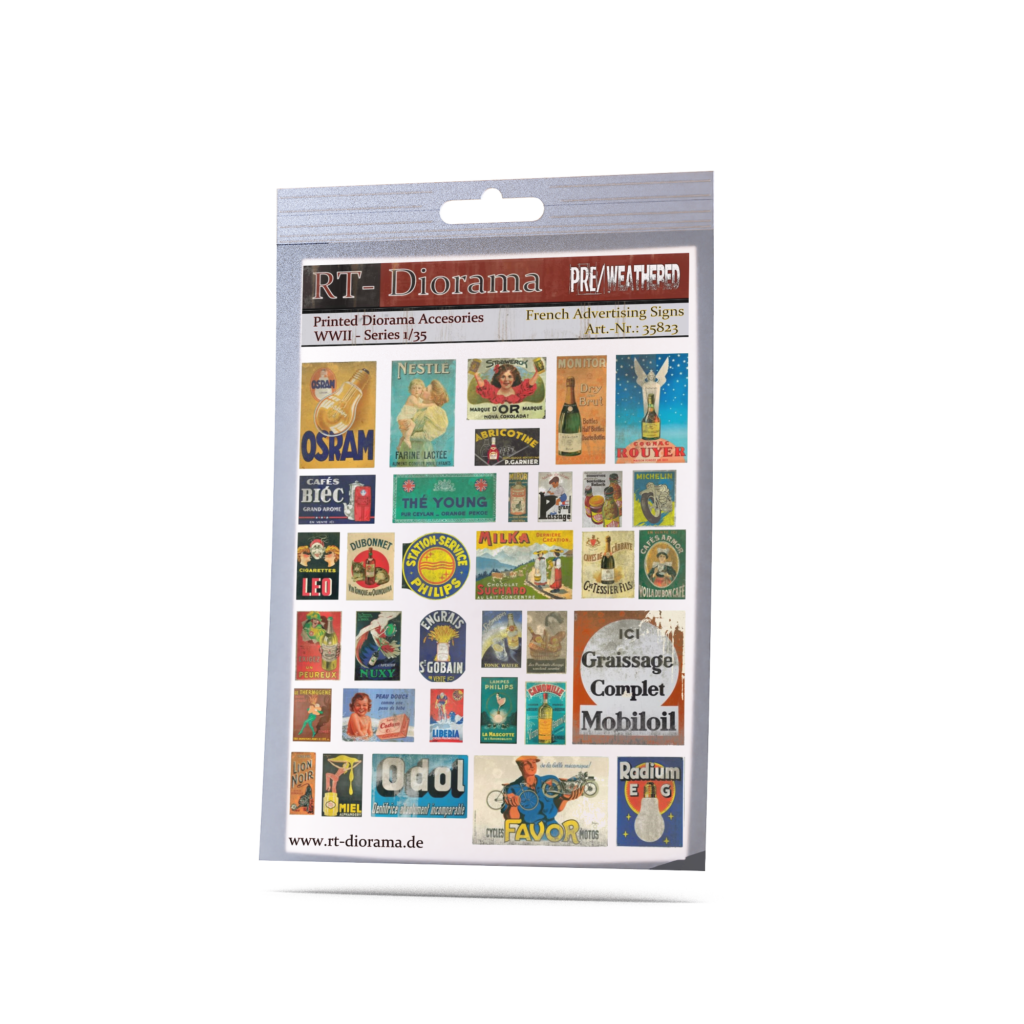 French Advertising Signs – product image