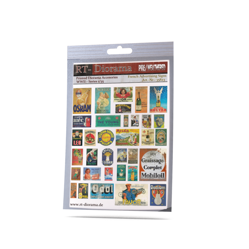 French Advertising Signs – product image