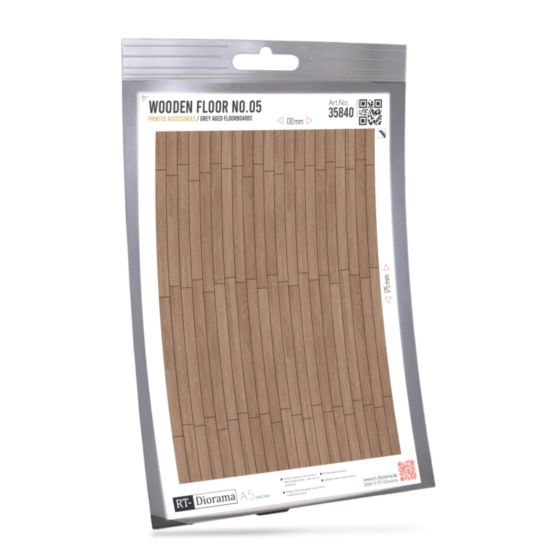 Wooden Floor No.05 – Grey Aged Floorboards – product image