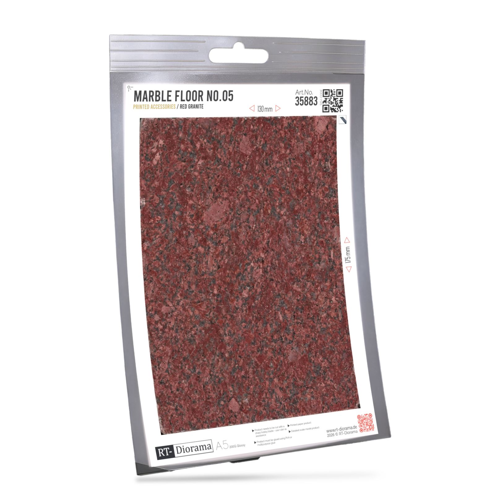 Marble Floor No.05 – Red Granite – product image