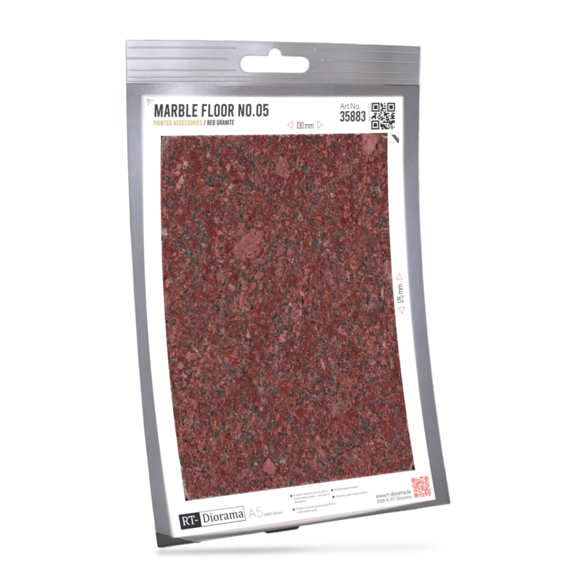 Marble Floor No.05 – Red Granite – product image