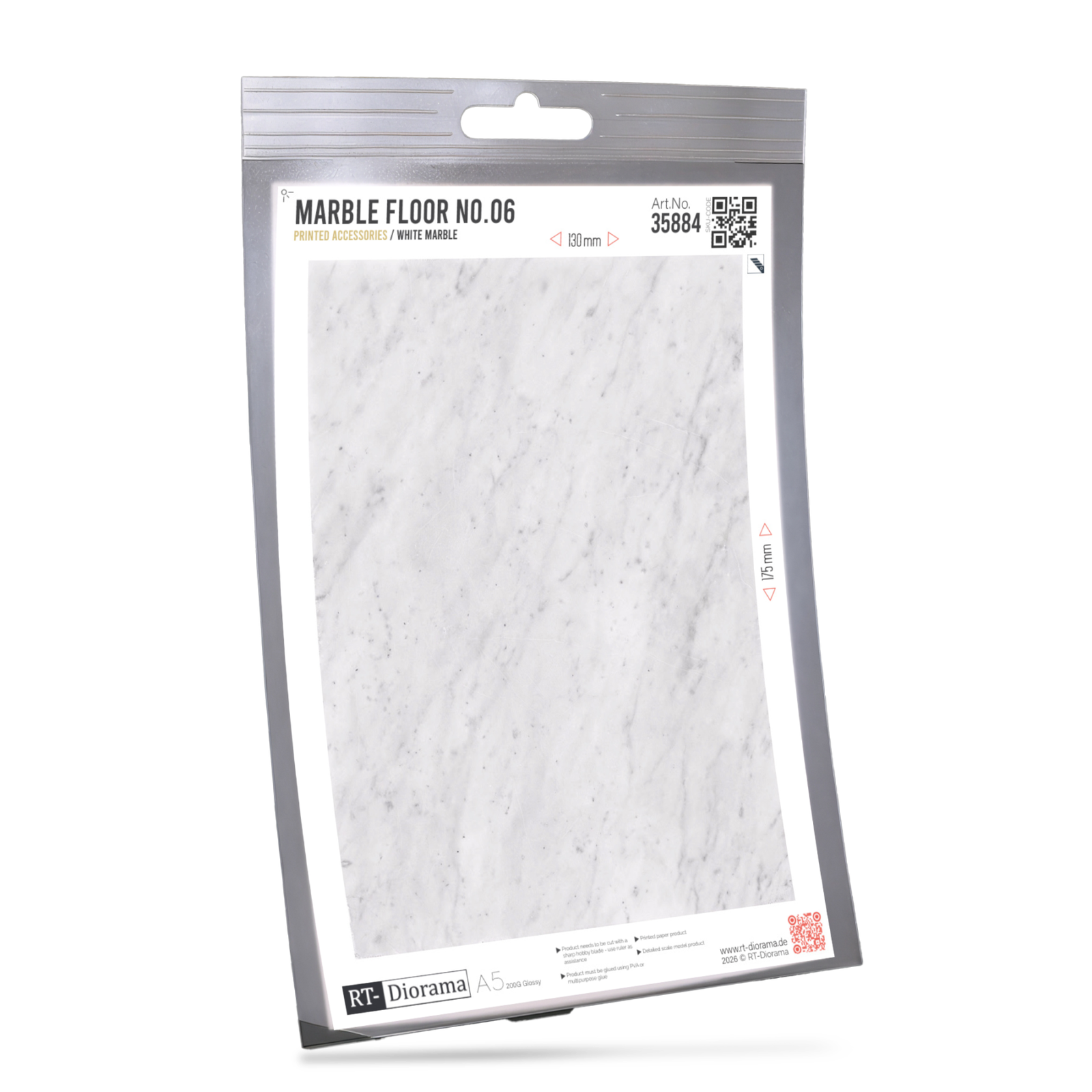 Marble Floor No.06 – White Marble – product image