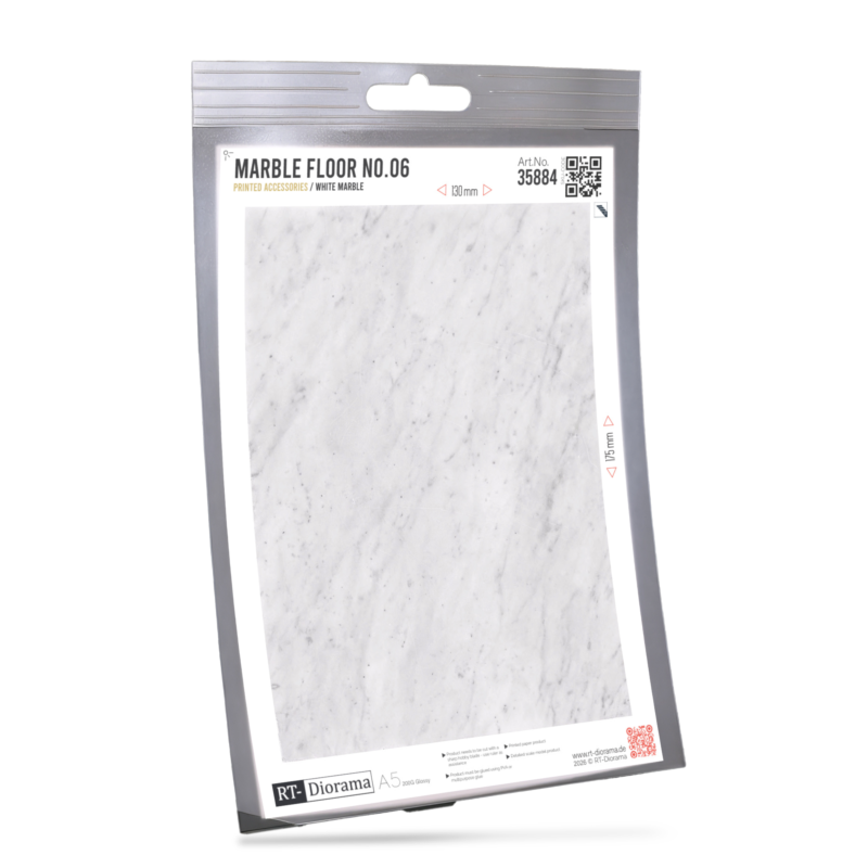 Marble Floor No.06 – White Marble – product image