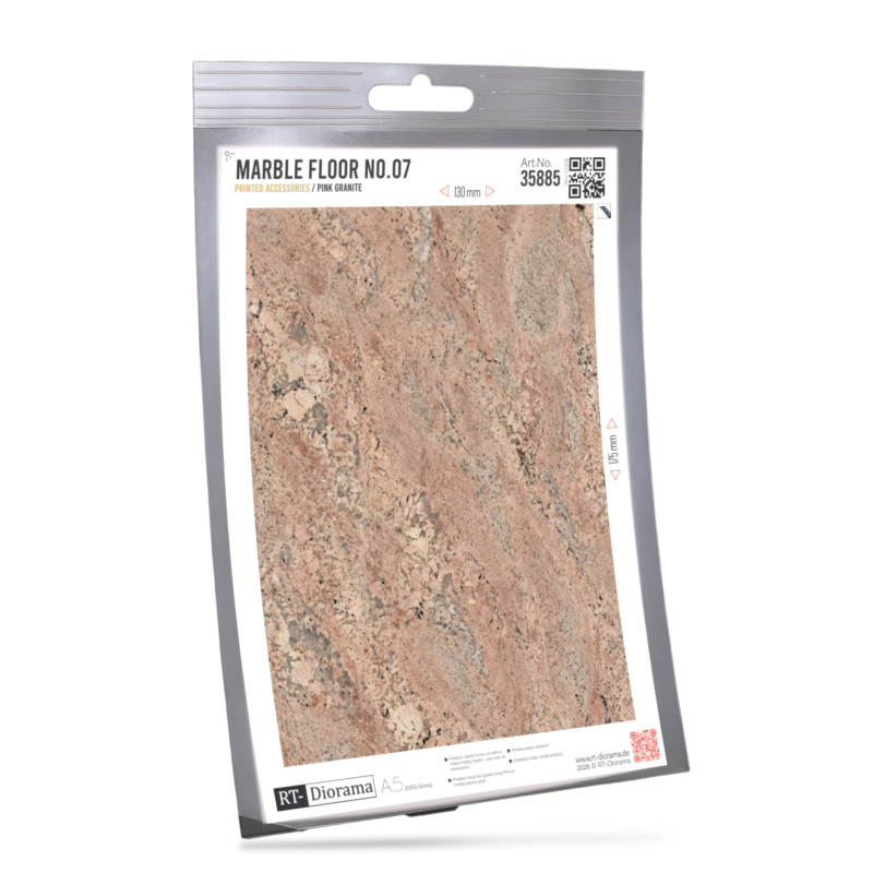 Marble Floor No.07 – Pink Granite – product image