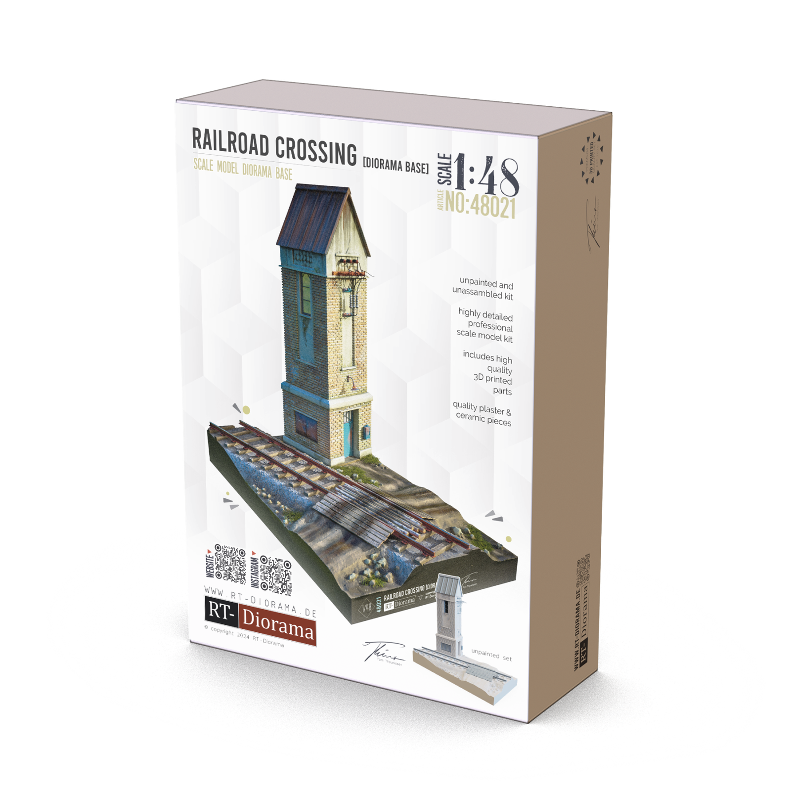 Railroad Crossing [Diorama Base] – product image