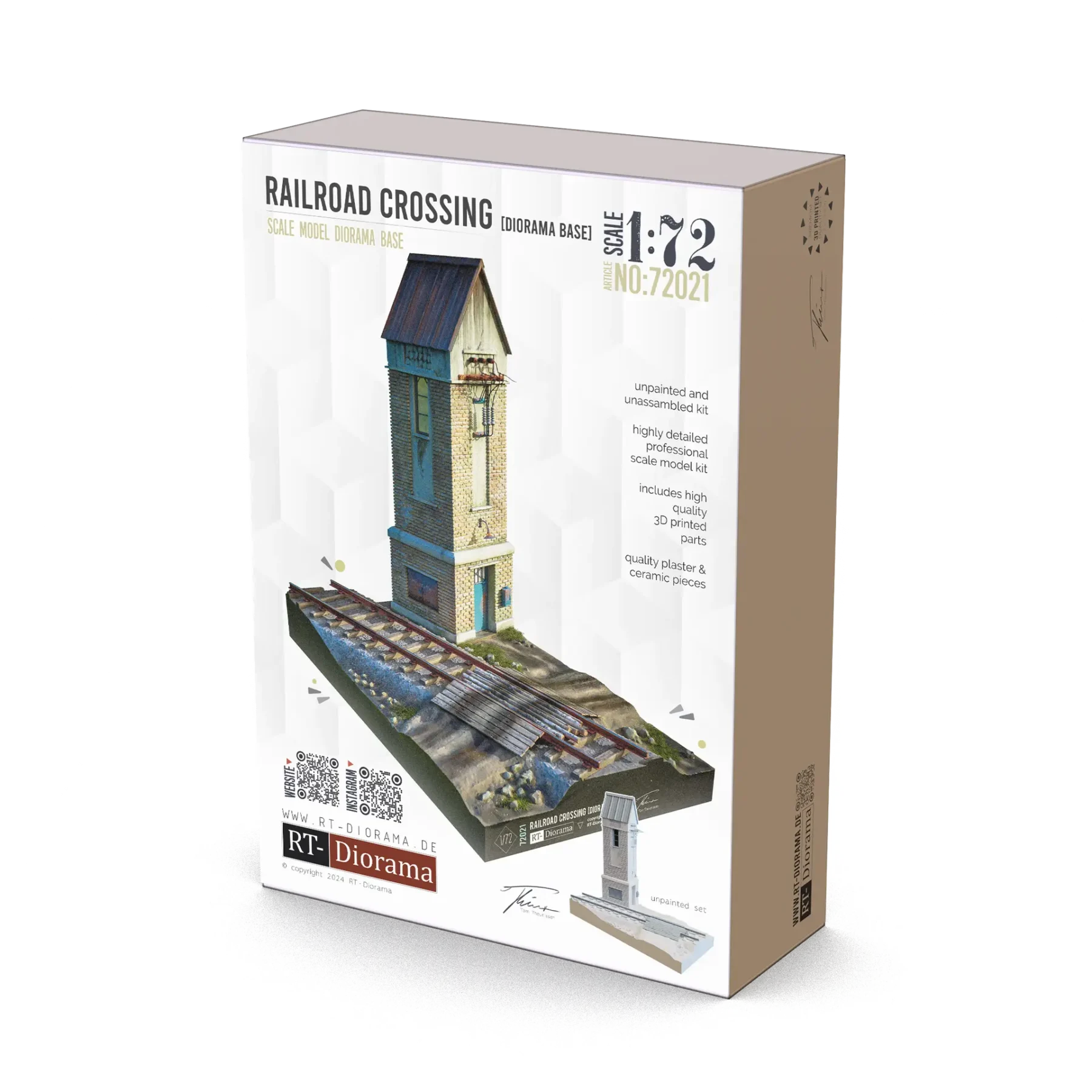 Railroad Crossing [Diorama Base] – product image