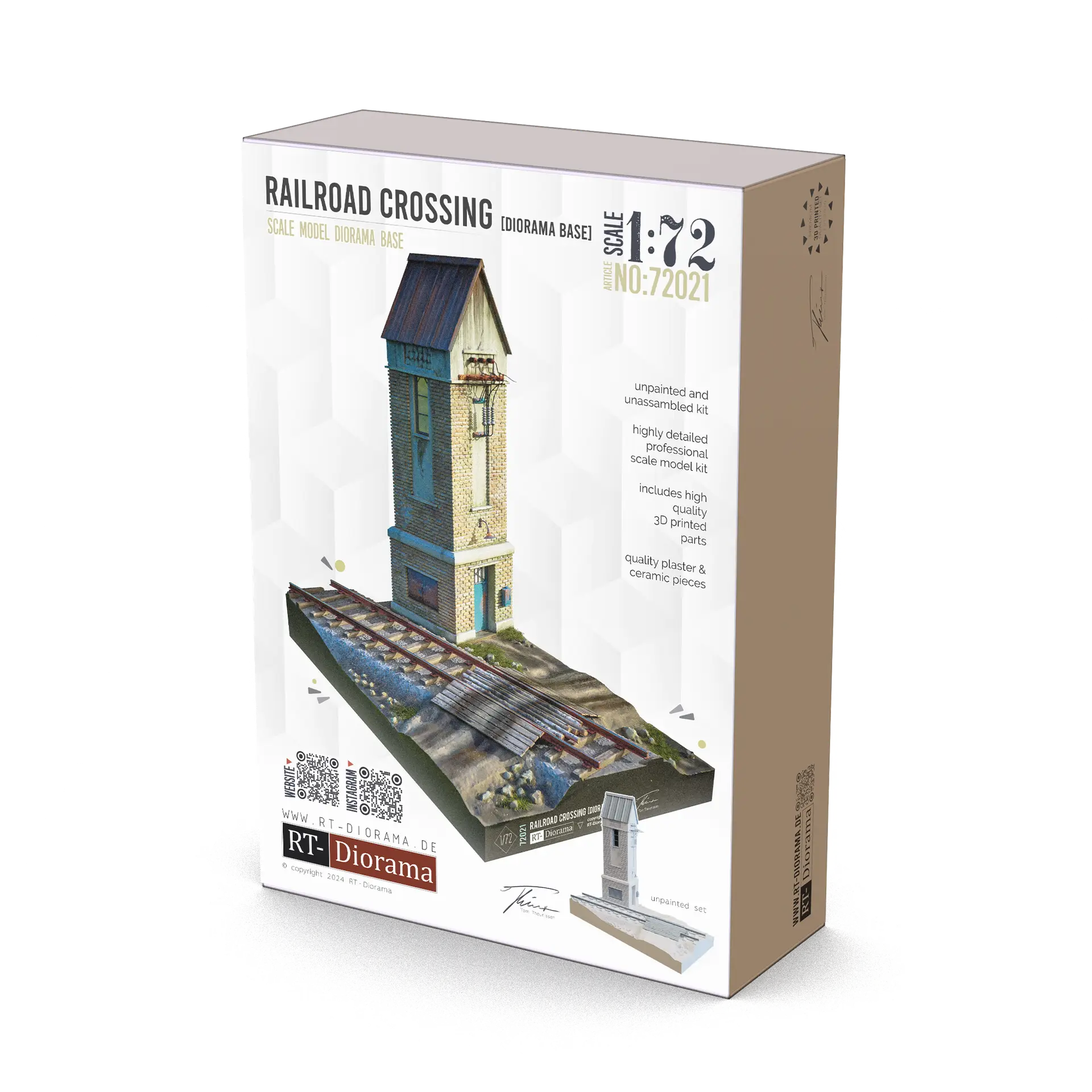 Railroad Crossing [Diorama Base] – product image