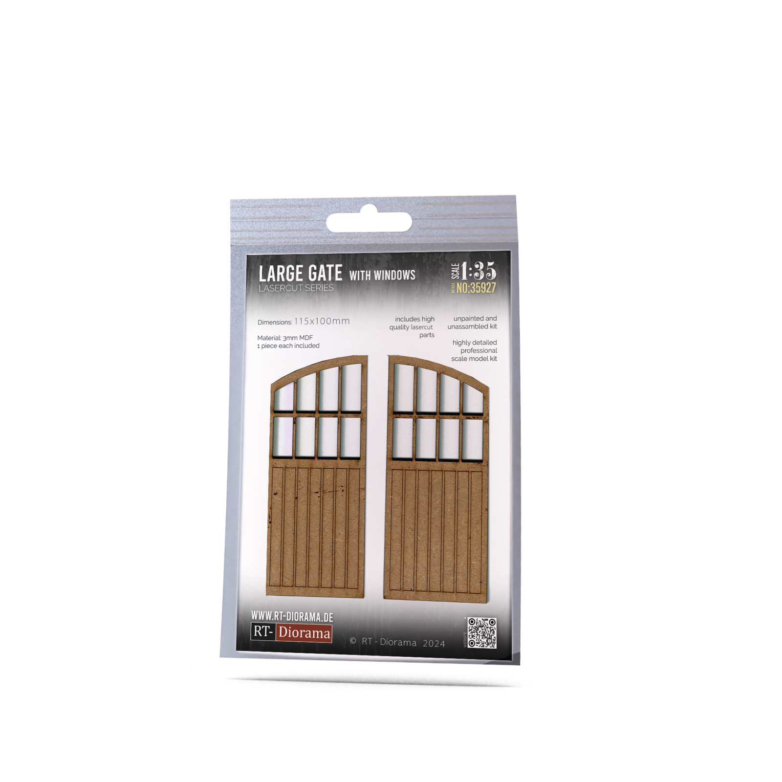Large Gate with Windows – product image