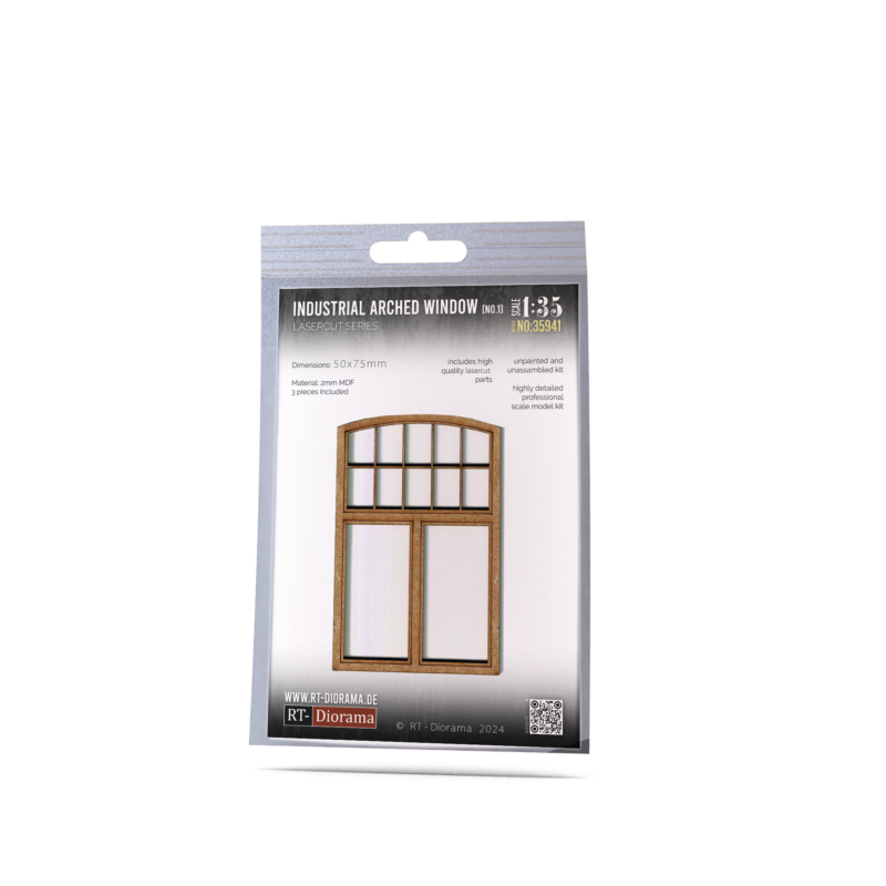 Industrial Arched Window No.1 – product image