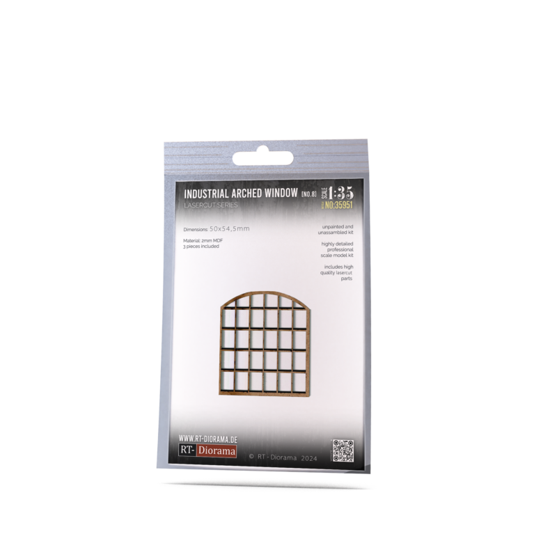 Industrial Arched Window No.8 – product image