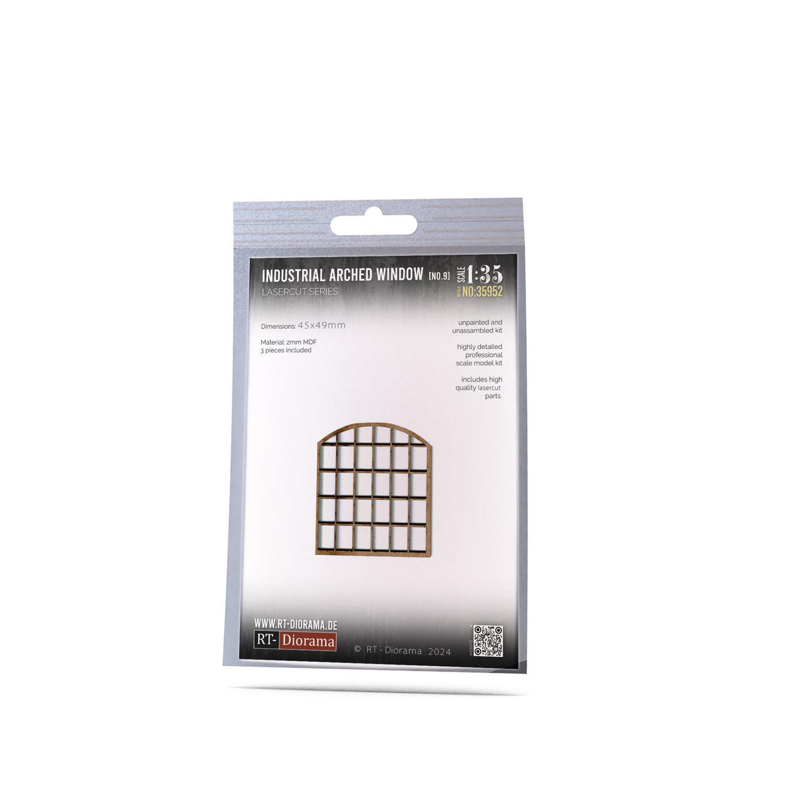 Industrial Arched Window No.9 – product image