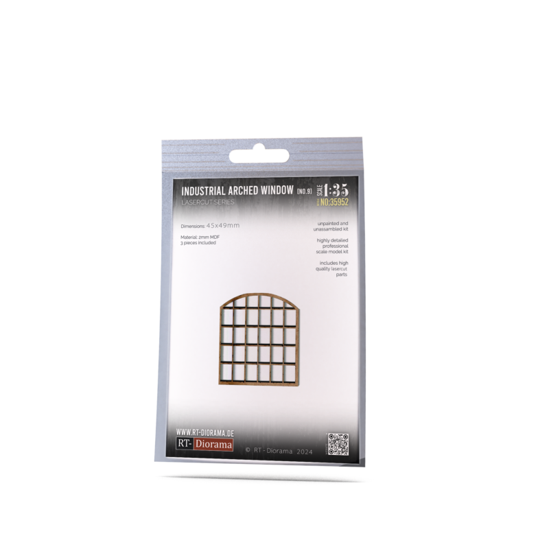 Industrial Arched Window No.9 – product image