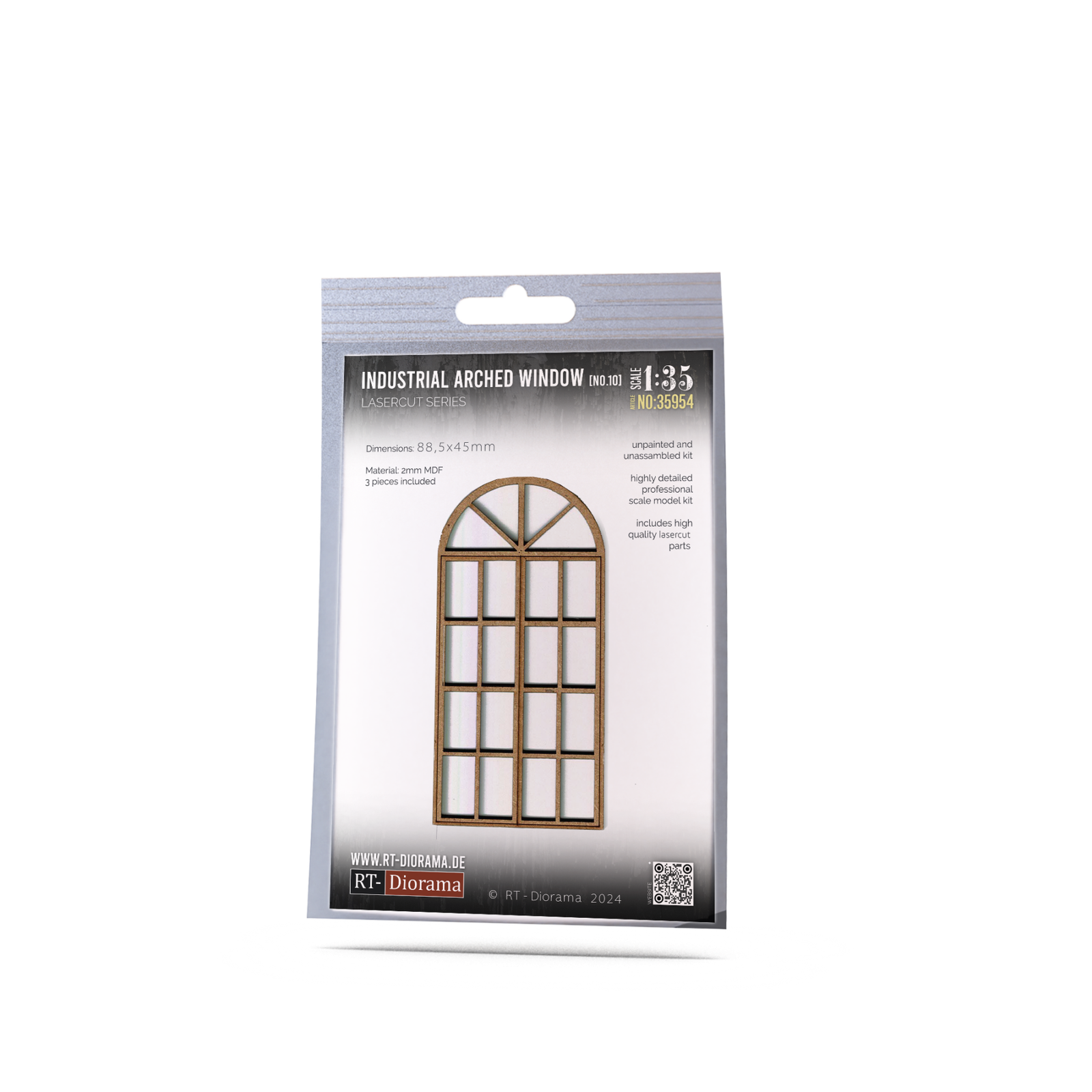Industrial Arched Window No.10 – product image