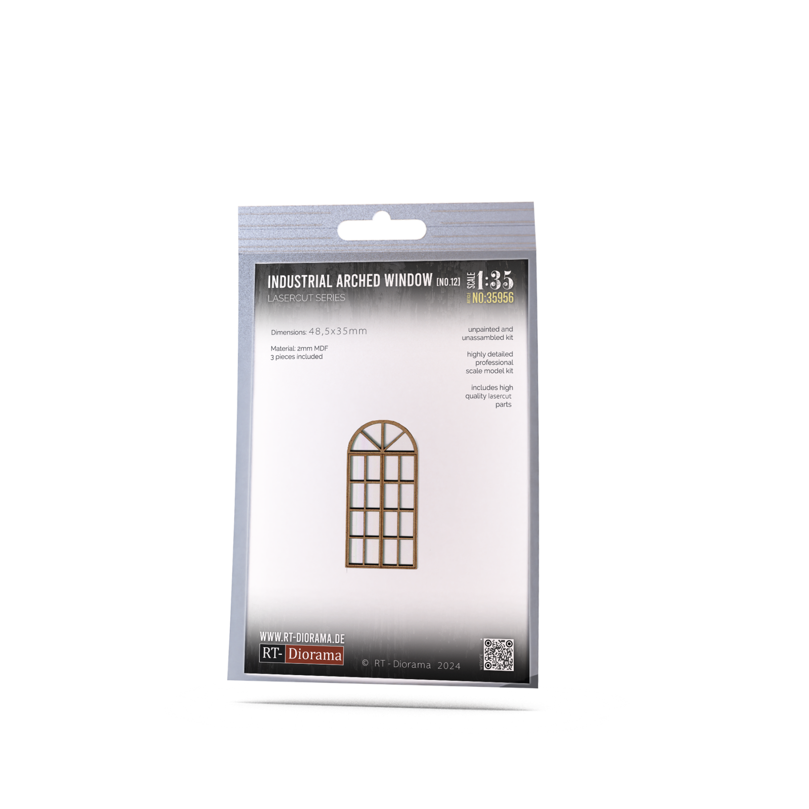 Industrial Arched Window No.12 – product image