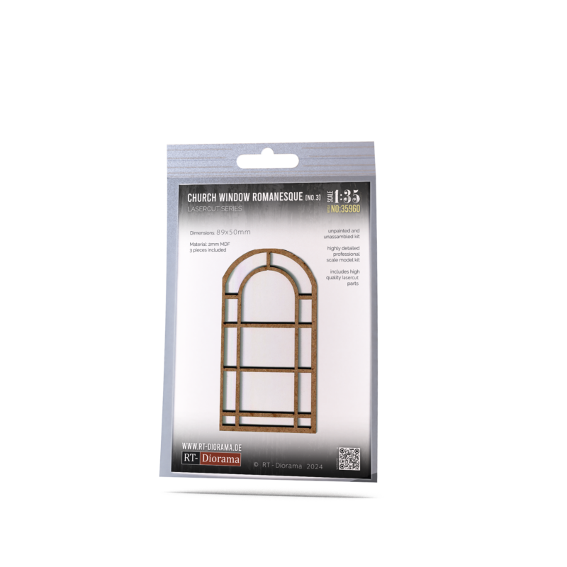 Church windows romanesque No.3 – product image