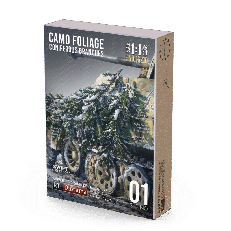 Coniferous Branches [Camo Foliage] 1/16