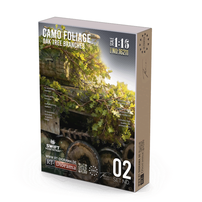 Oak Branches [Camo Foliage] 1/16