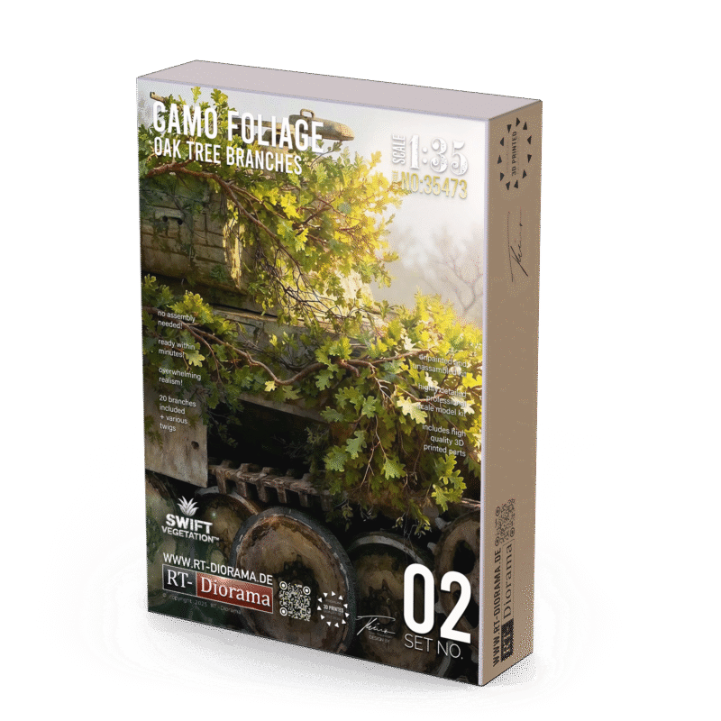 Oak Tree Branches [Camo Foliage]