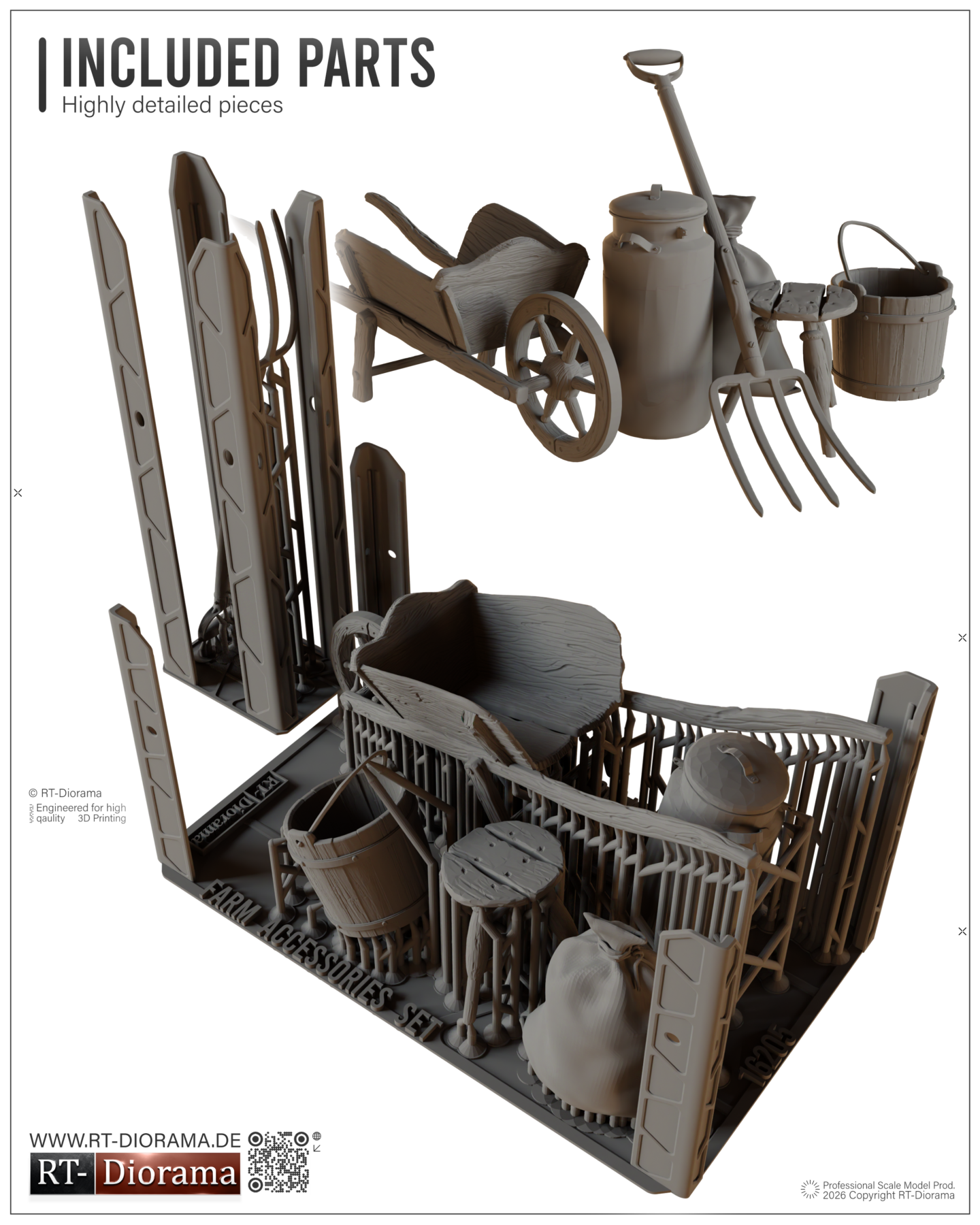 Farm Accessories Set 1/16 – product image