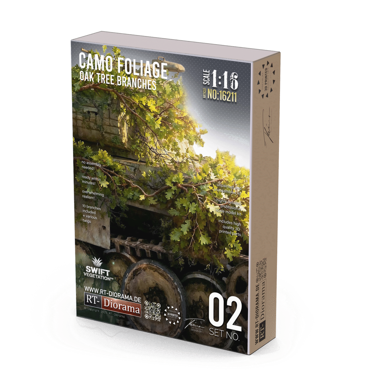 Oak Branches [Camo Foliage] 1/16 – product image