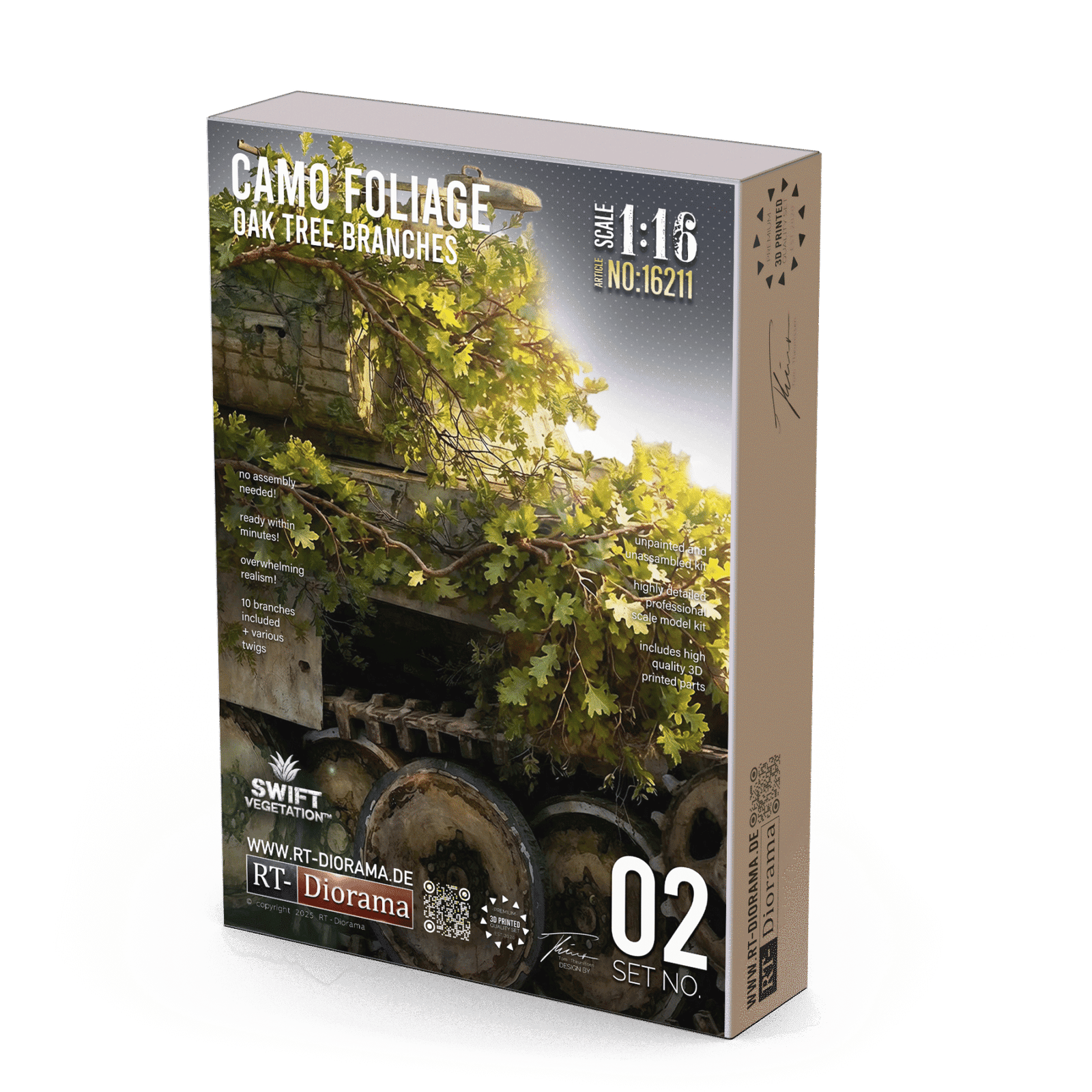 Oak Branches [Camo Foliage] 1/16 – product image