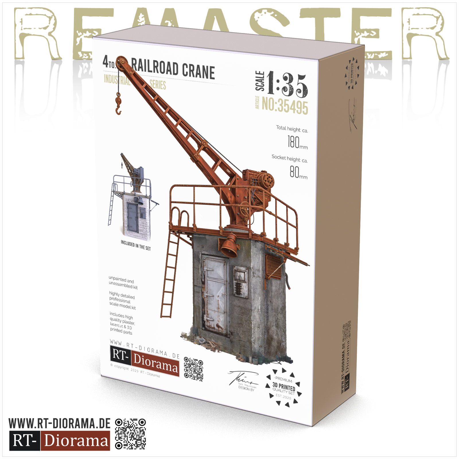 4to. Railroad Crane - Image 3