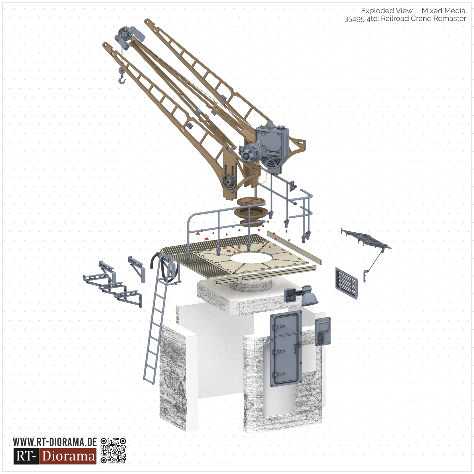 4to. Railroad Crane - Image 4