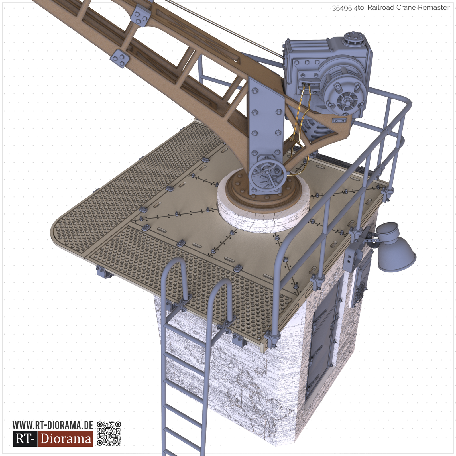 4to. Railroad Crane - Image 7