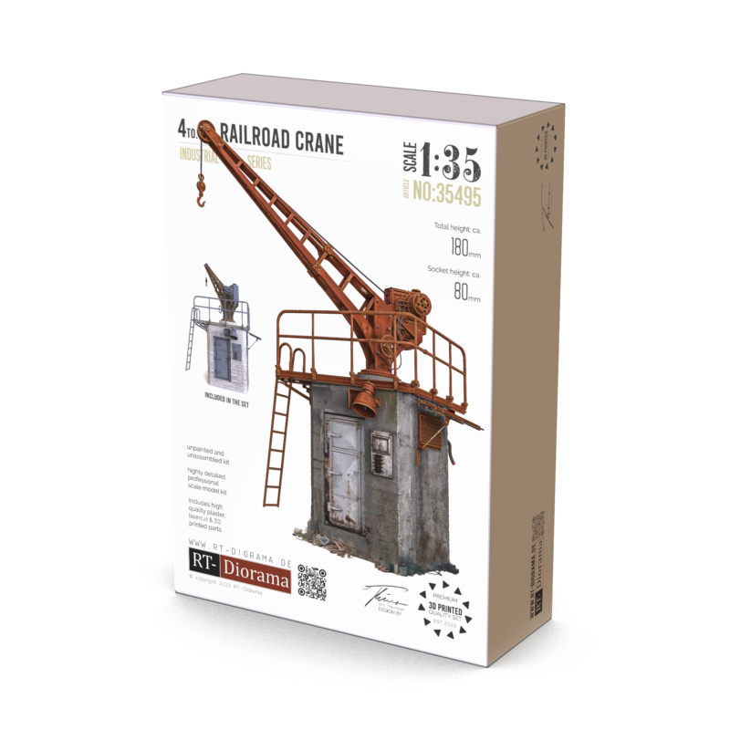 4to. Railroad Crane – product image