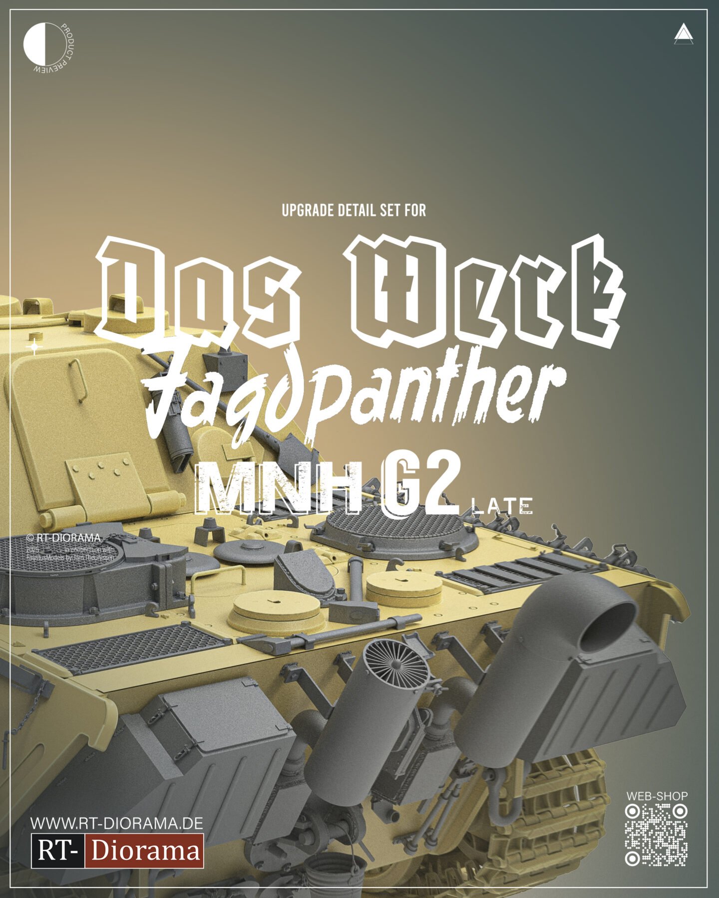 Jagdpanther G2 [MNH-Late] Detail Set for Das Werk - Image 3