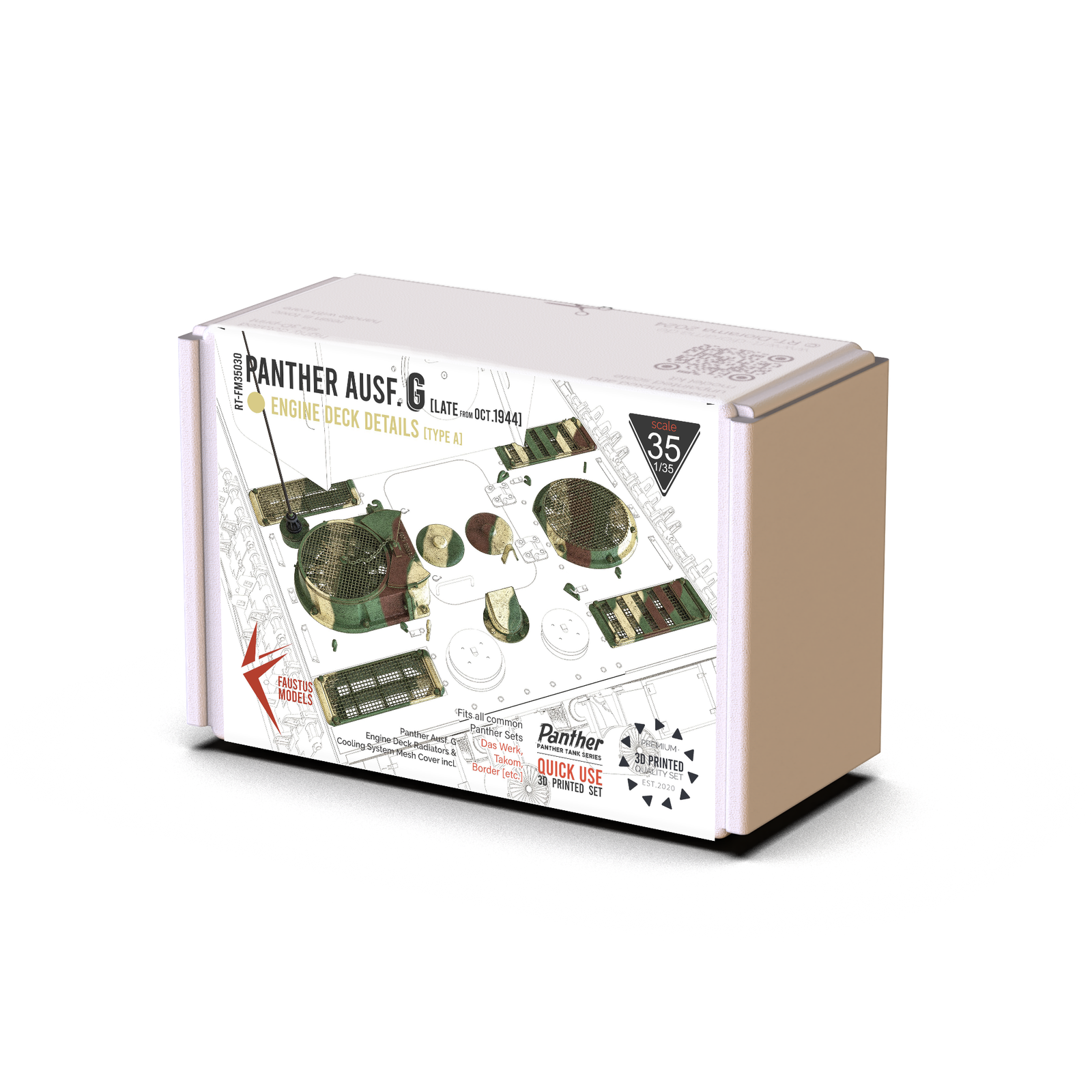 Panther G Late Engine Details Type A