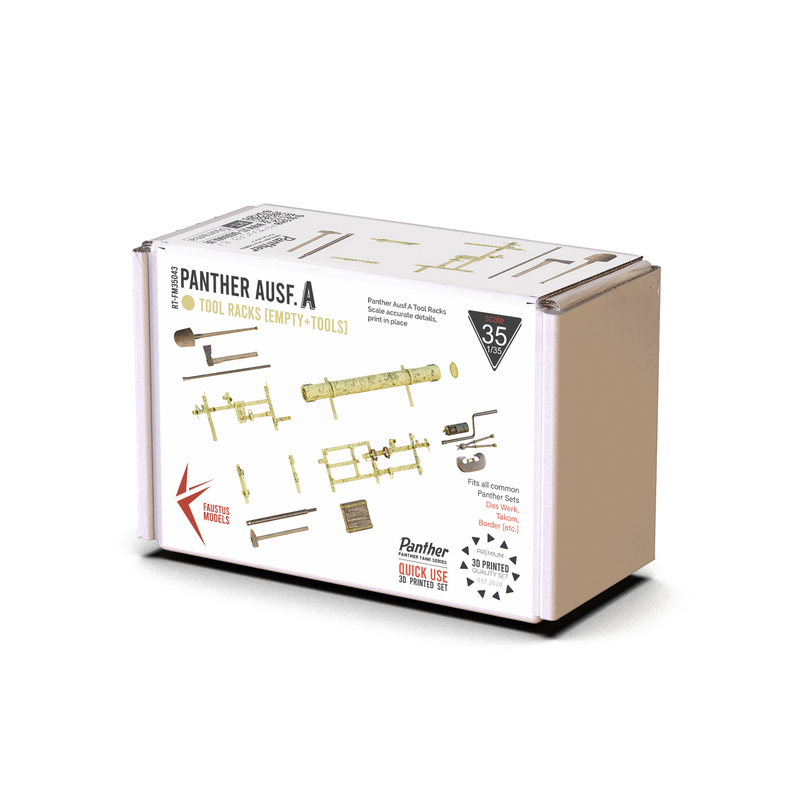 Panther Ausf.A Tools Empty [seperated]