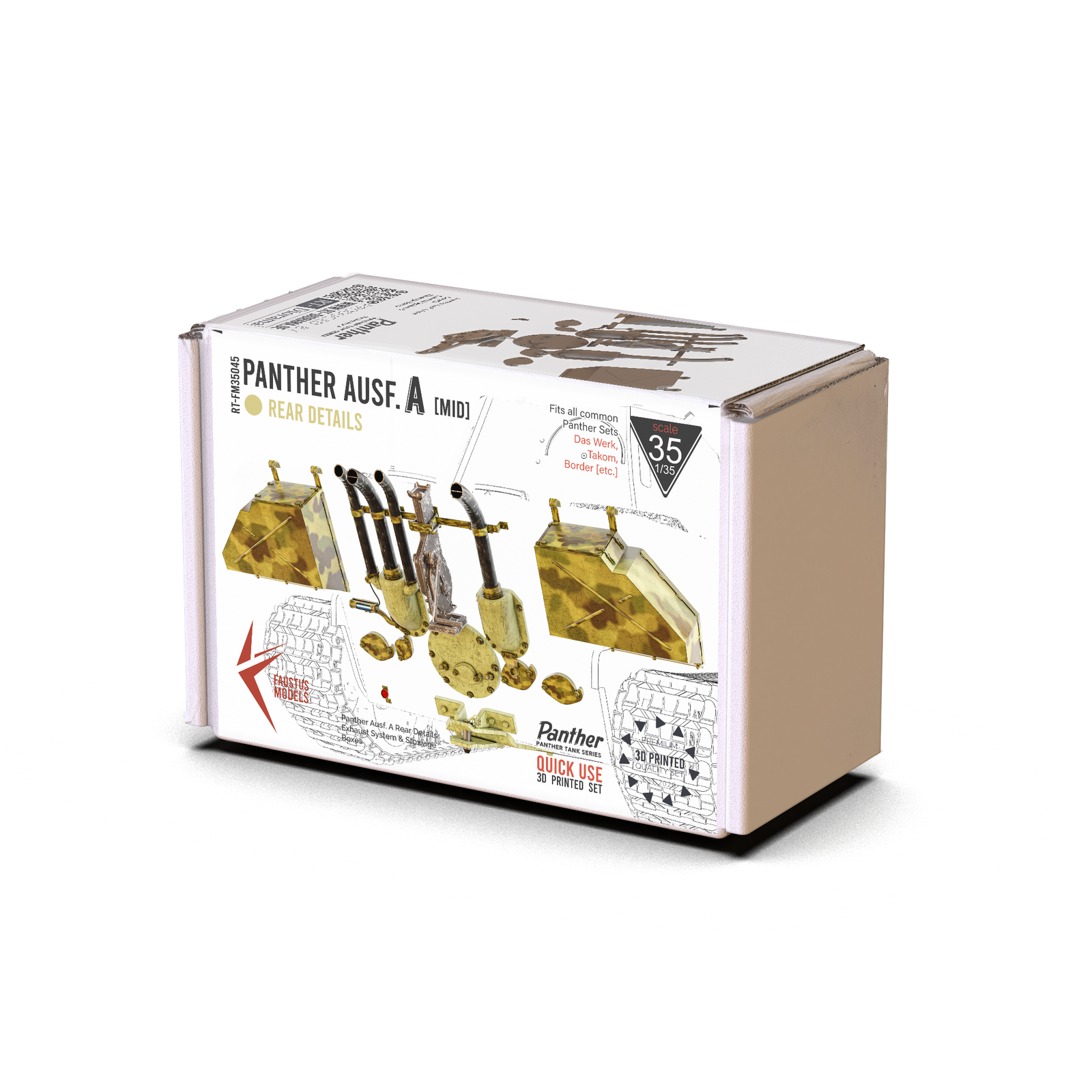 Panther A Rear Details - Mid Version