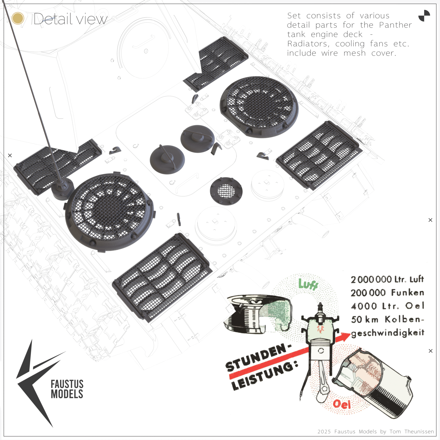 Panther A Engine Details Type A – product image