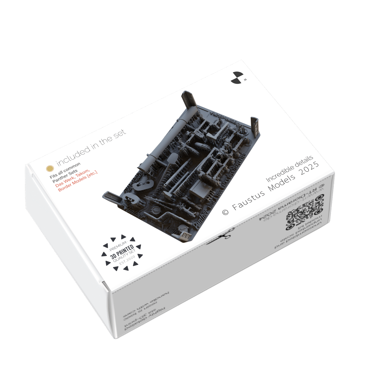 Panther Ausf.A Tools Empty [seperated] – product image