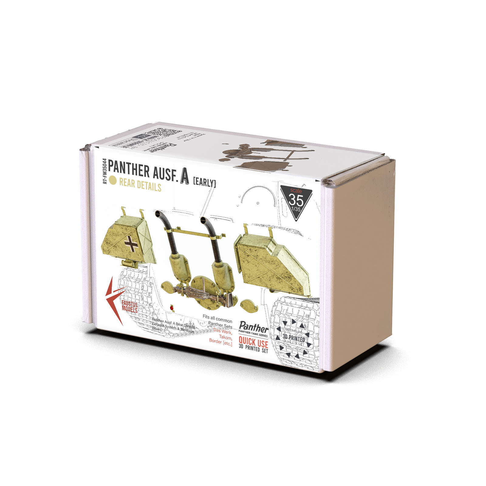 Panther A Rear Details - Early Version – product image