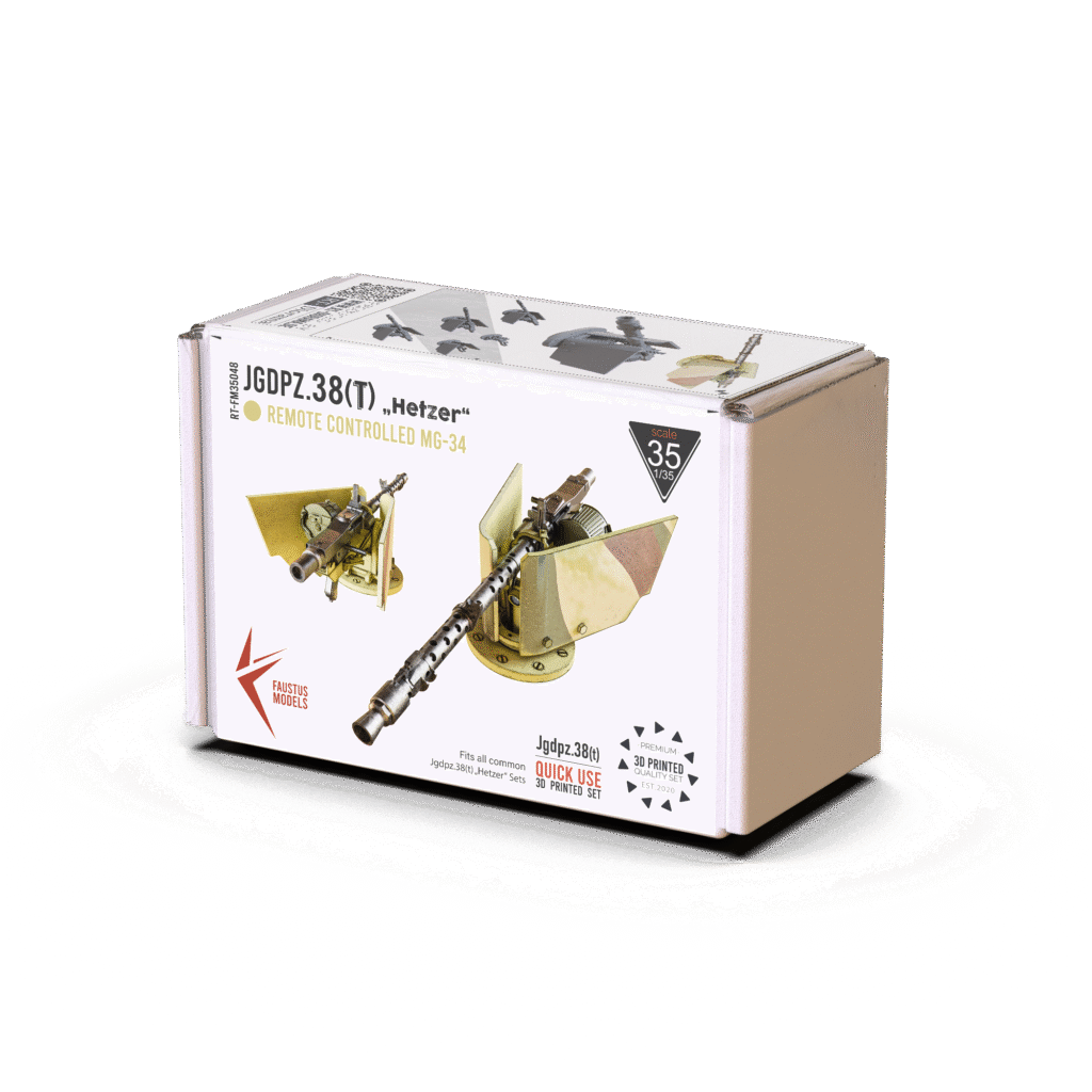 Remote Controlled MG-34 f. Jgdpz.38(t) Hetzer – product image