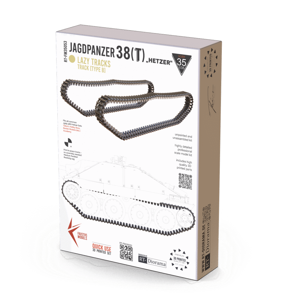 Jagdpanzer 38(t) "Hetzer" Tracks - Type B [Lazy Tracks] – product image