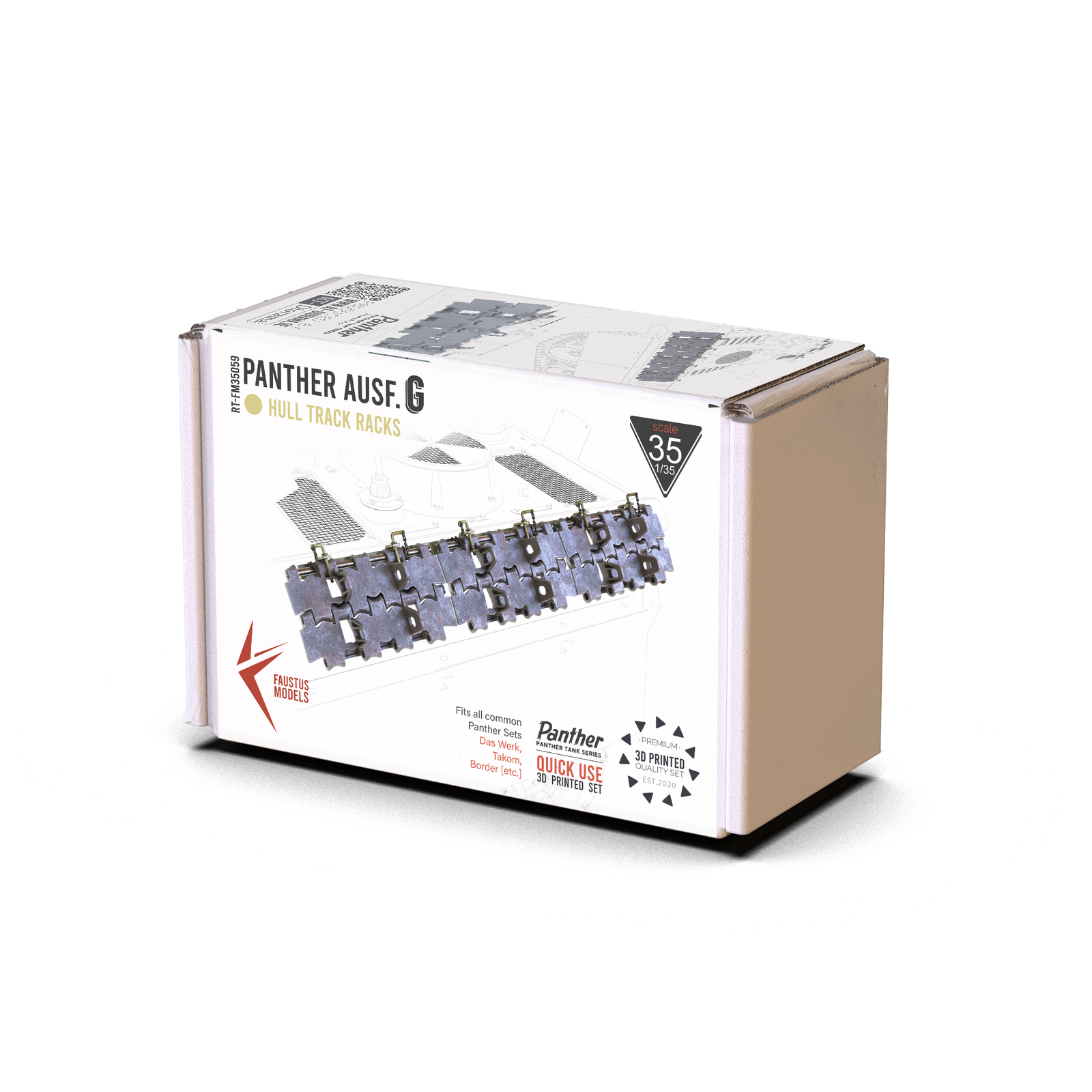 Panther Ausf.G Hull Track Racks – product image