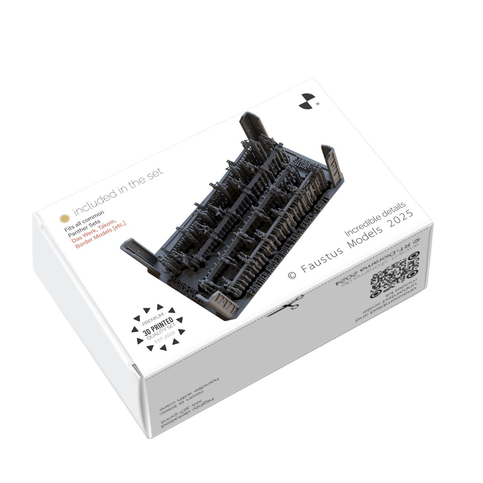 Panther Ausf.G Hull Track Racks Empty – product image
