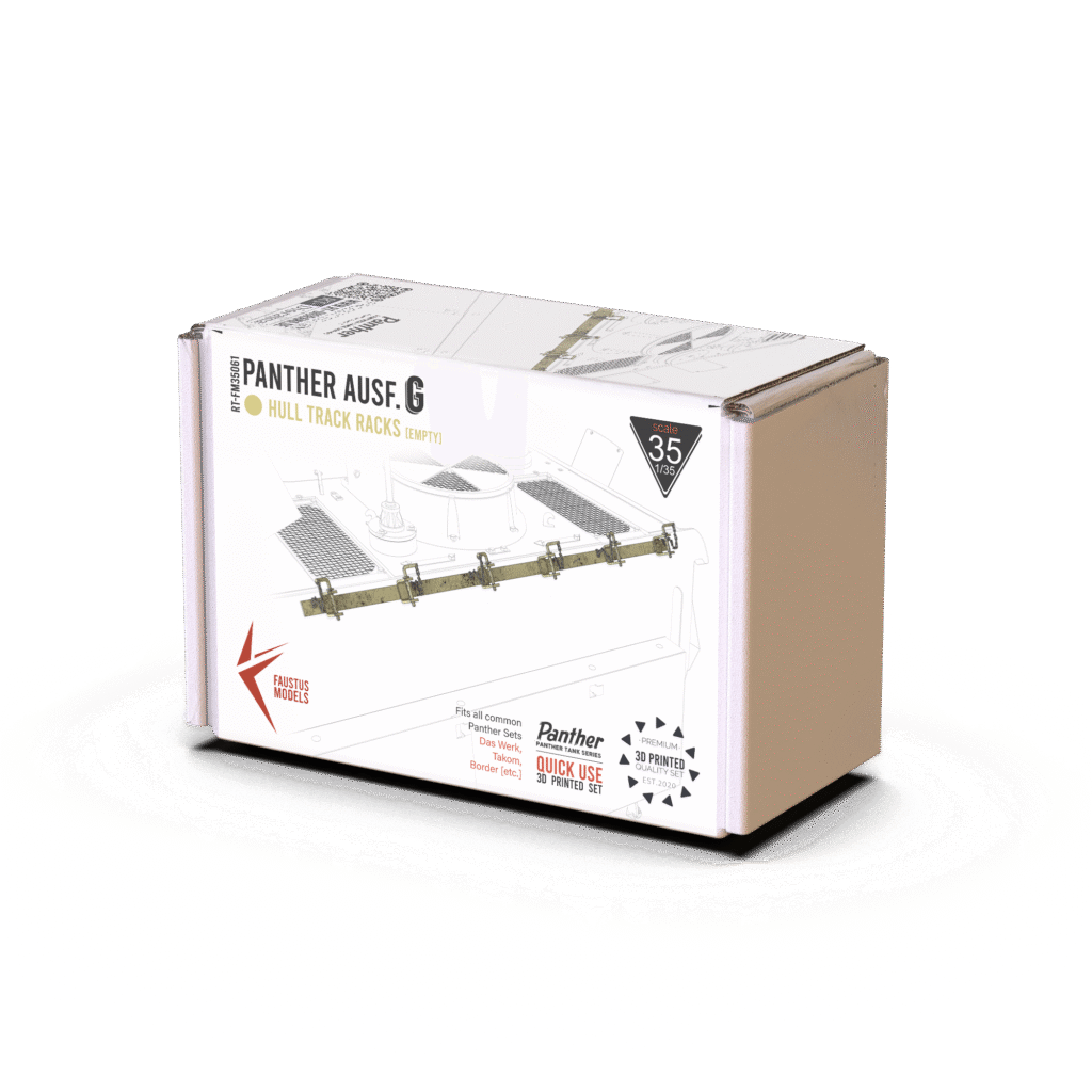 Panther Ausf.G Hull Track Racks Empty – product image