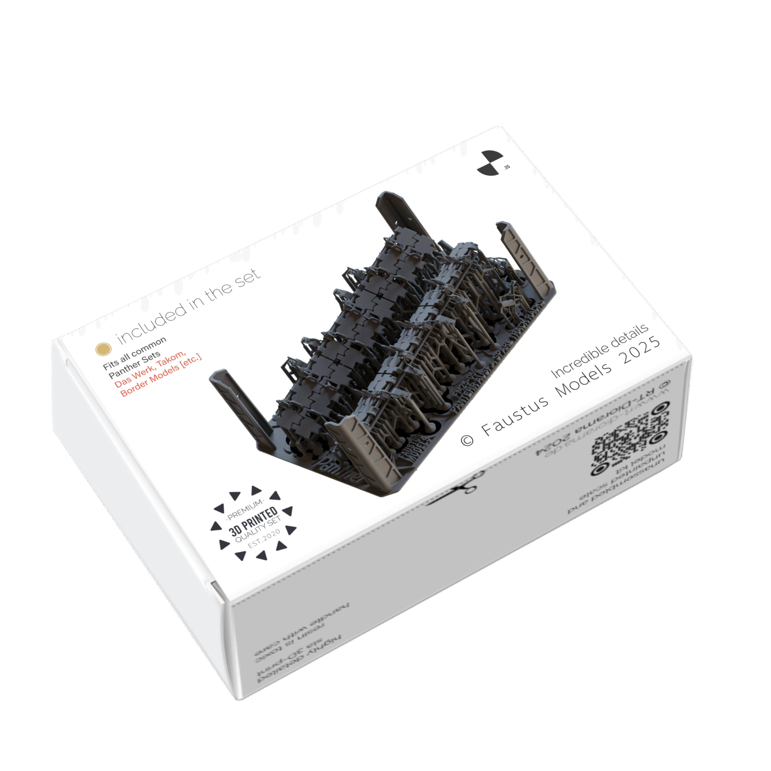 Panther Ausf.A Hull Track Racks – product image
