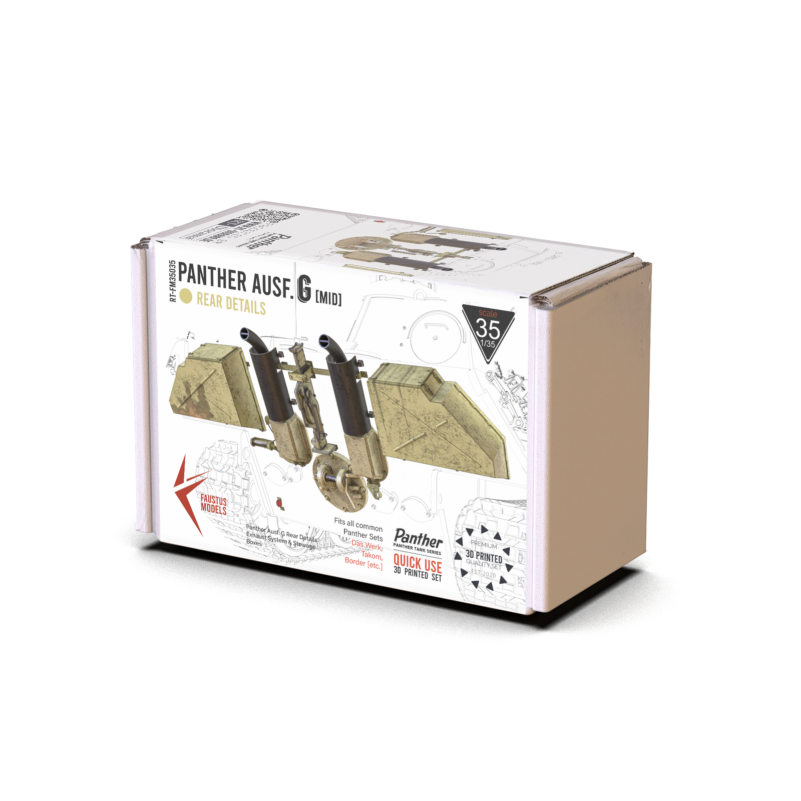 Panther G Rear Details - Mid Version