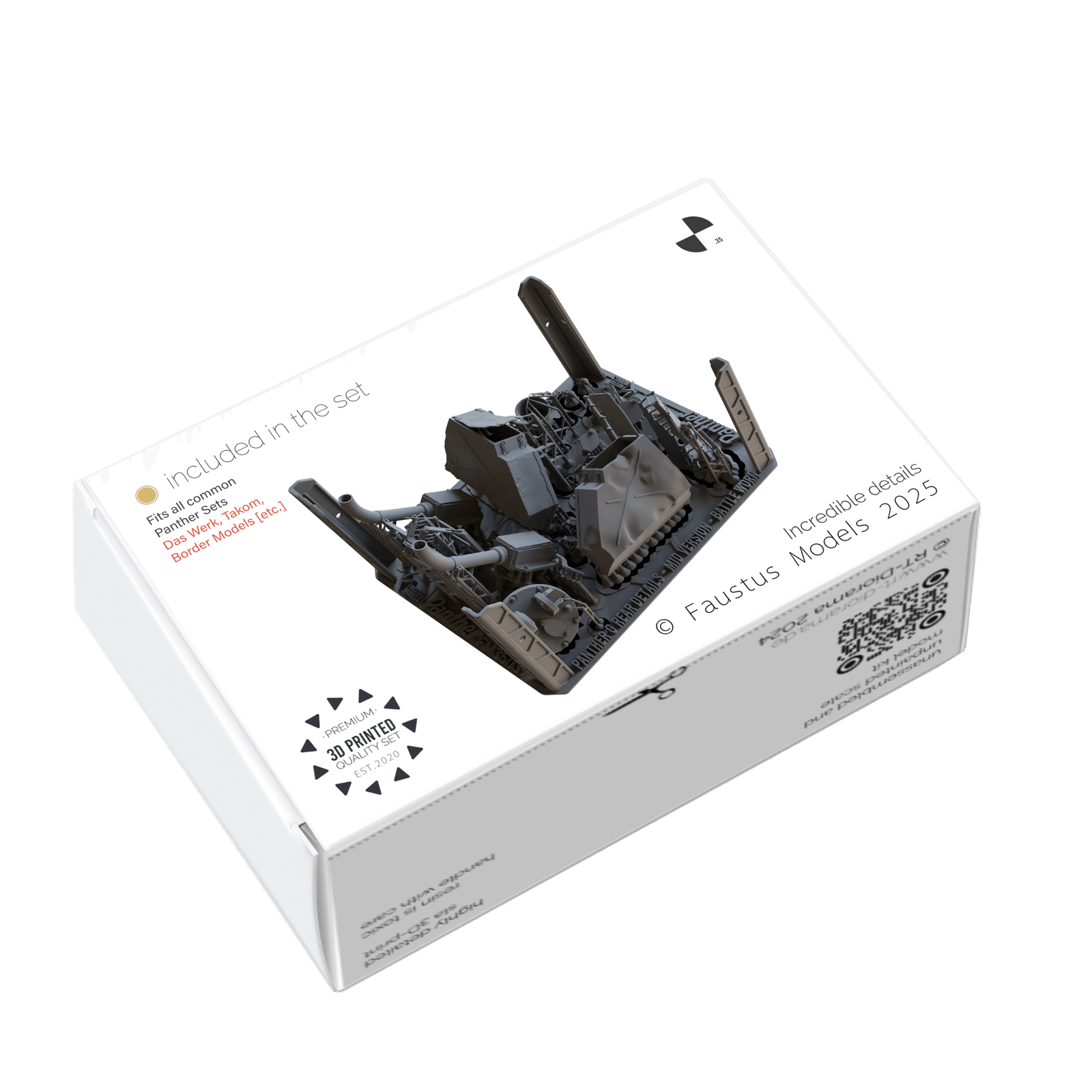 Panther G Rear Details - Mid Version - Battle Worn - Image 2