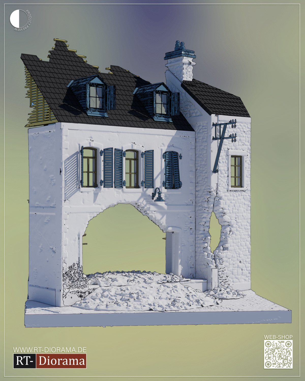 "The Breach" Normandy [Diorama Base] – product image