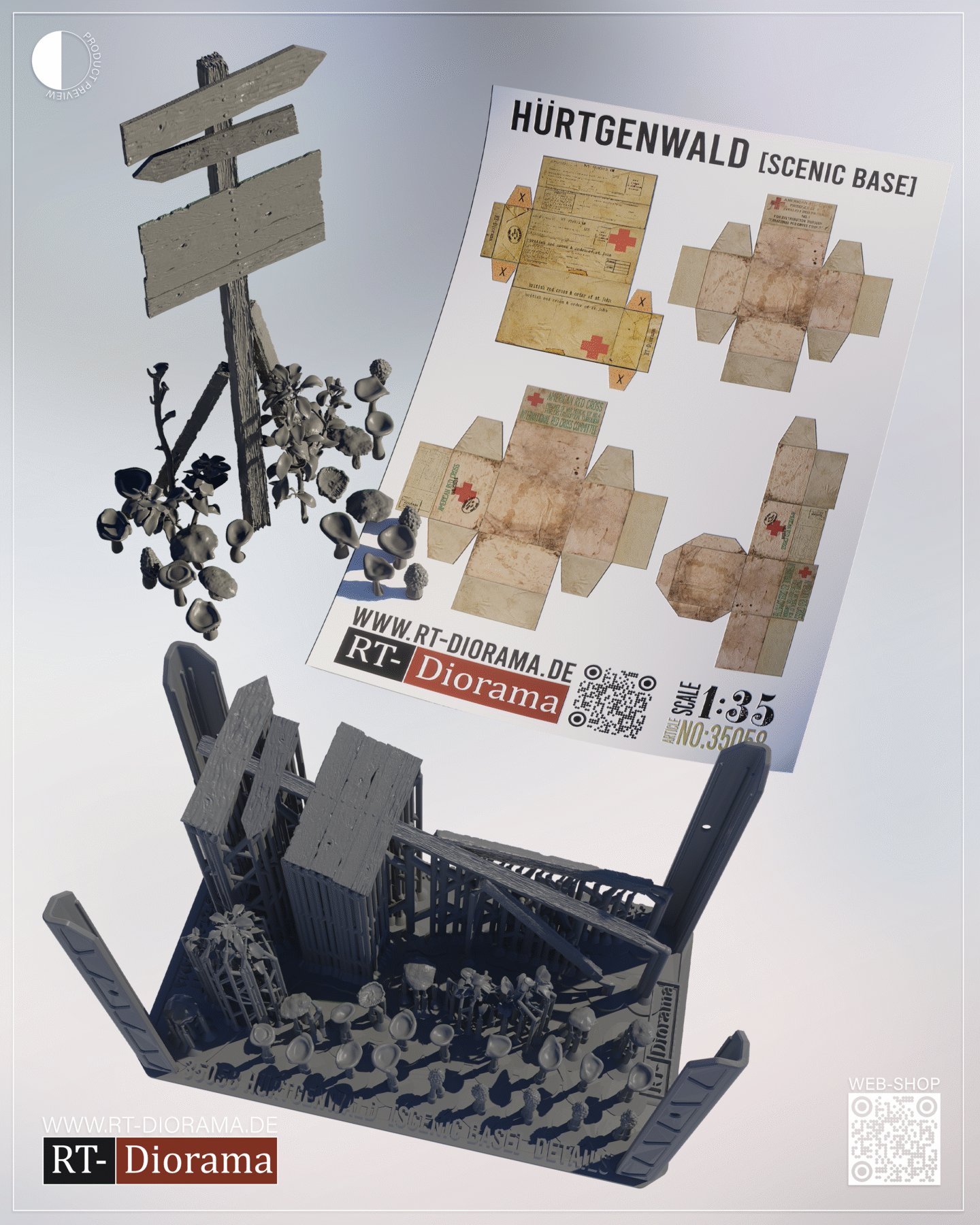 "Hürtgenwald" [Scenic Base] – product image